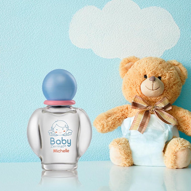 Zermat Michelle Baby Cologne, unisex powdery-floral scent perfume for babies, 2 Fl. Oz. - Image 4
